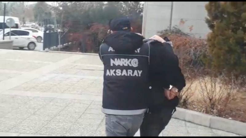 Aksaray Polisi Uyuşturucu Taciri 1 Kişiyi Yakaladı