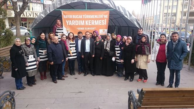 Ak Parti Bayır-Bucak´a Yardım İçin Kermes Açtı