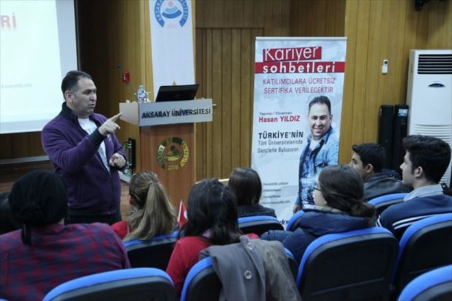 Yapımcı-Yönetmen Hasan Yıldız ASÜ´lülerle Buluştu 