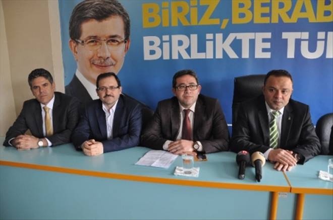 Latif Ağır AK Parti binasında Milletvekilliği Aday Adaylığını açıkladı