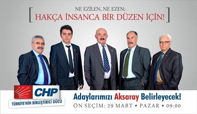 CHP Pazar Günü Önseçim Yapacak