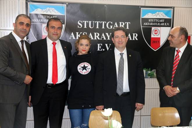 Başkan Yazgı Stuttgartta Aksaraylilarla Hasret Giderdi