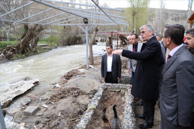 Vali Ataklı Melendiz Çayı`nda İnceleme Yaptı