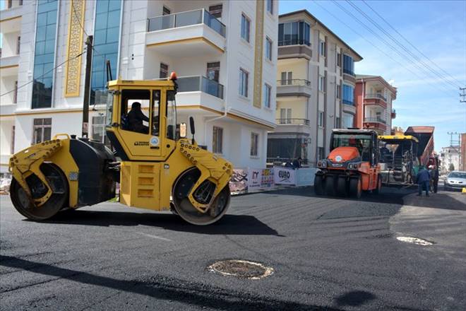 Aksaray`da Asfalt Sezonu Açıldı