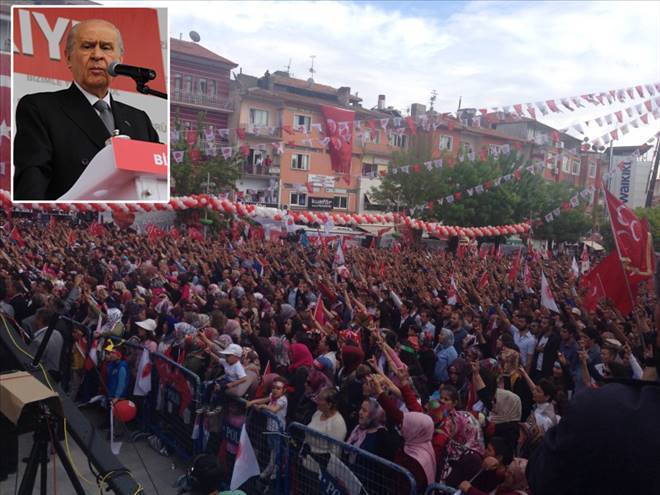 MHP Aksaray Mitingi Ulusal Kanallarda Yer Buldu