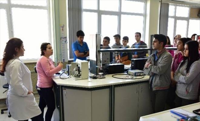 Atatürk Anadolu Lisesi`nden Asü`ye Eğitim Gezisi