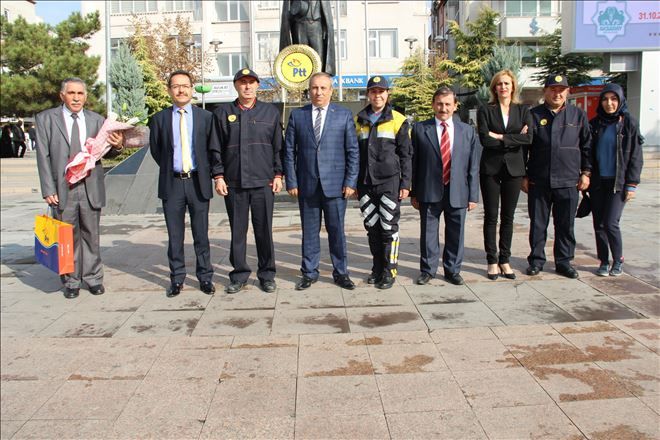  Aksaray´da PTT´nin 176. kuruluş yıldönümü kutlandı