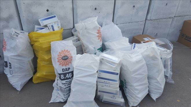 Aksaray´da 11 bin 100 paket kaçak sigara ele geçirildi