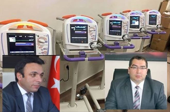 Hastaneye yeni EKG ve Defibrilatör cihazları aldındı