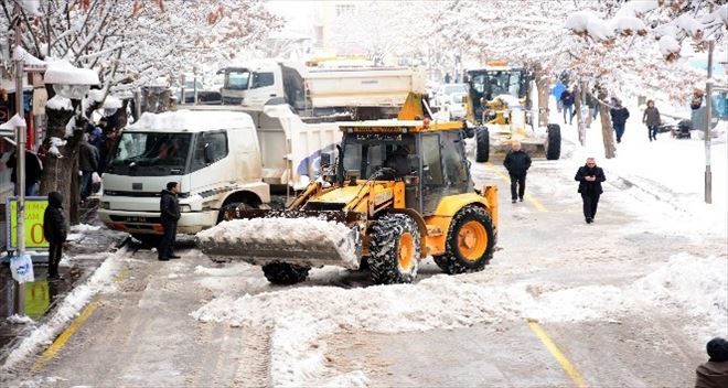 Aksaray Belediyesi´nde kar alarmı