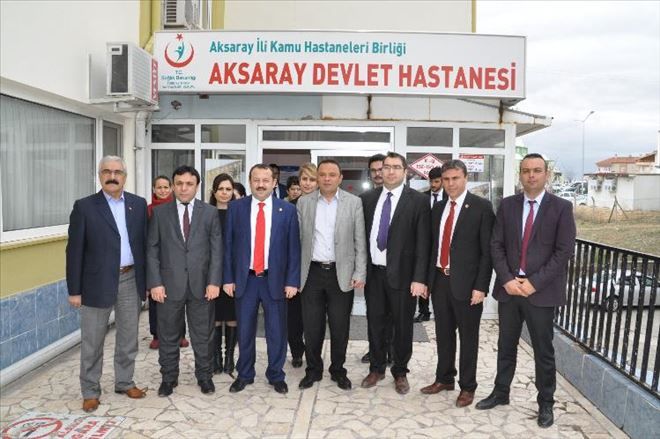 Ak Parti Heyeti Sağlık Alanlarını İnceledi