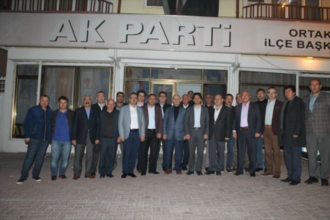 Ak Parti Ağaçören Sarıyahşı ve Ortaköy ilçelerini ziyaret etti