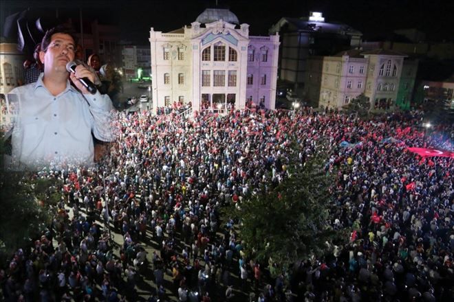 Aksaraylılar Demokrasiye Sahip Çıktı