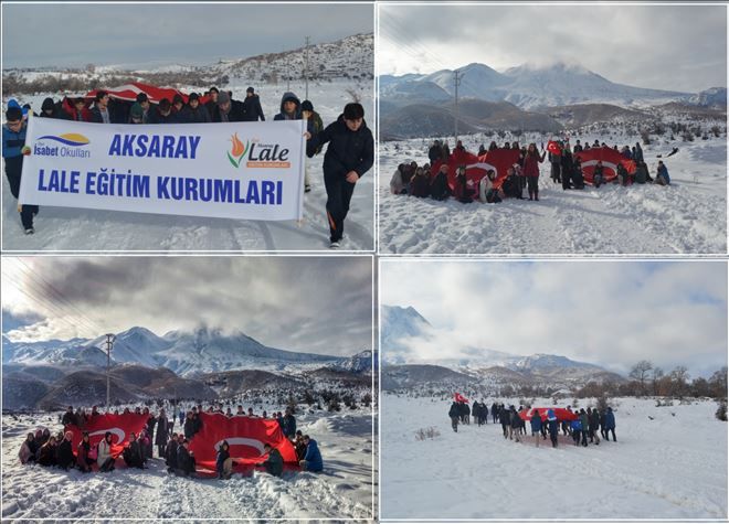 Lale Öğrencileri Sarıkamış´ı Yad Etti