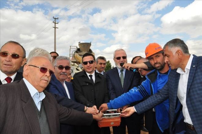 Ortaköy Huzurevi Camisinin Temeli atıldı