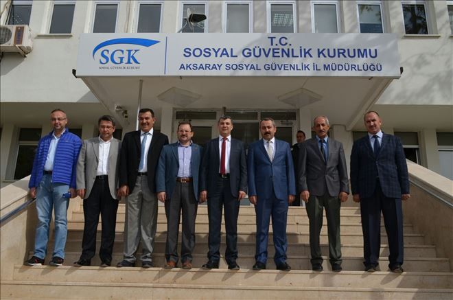 Altınsoy Kurum Ziyaretlerine SGK Ziyaretiyle Devam Etti