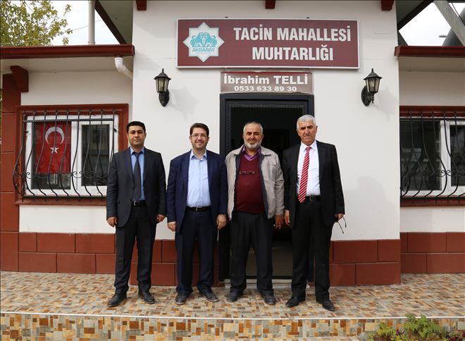 Başkan Yazgı, Tacin Mahallesinde