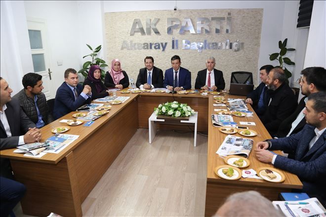 Başkan Yazgı, Ak Parti Merkez İlçe Yönetimi İle Bir Araya Geldi