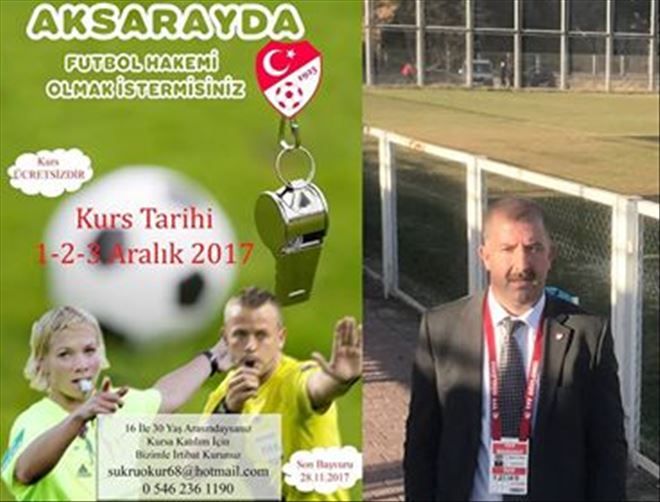 İl Hakem Kurulundan Futbol Severlere Çağrı 