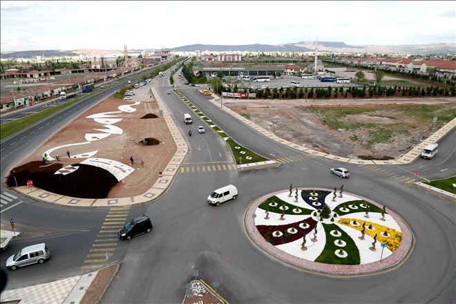 Terminal Kavşağına Modern Park Yapılıyor