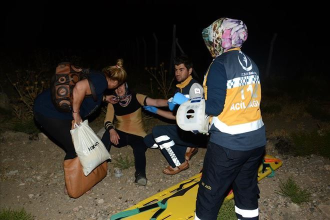 Sürücü beyin kanaması geçirdi otobüs devrildi;29 yaralı