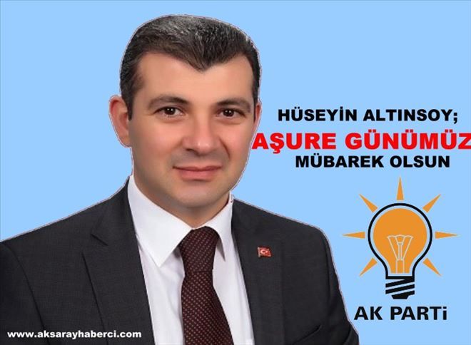 Ak Parti İl Başkanı Altınsoy´un Muharrem Ayı Mesajı