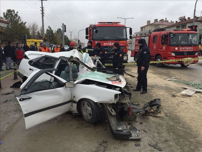 Karaman´da trafik kazası: 1 ölü, 6 yaralı