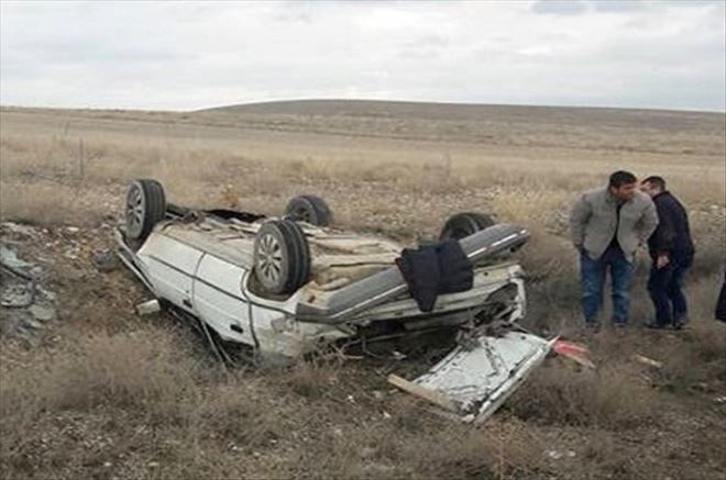 Aksaray Nevşehir Yolunda Kaza;2 Kişi Yaralandı-Aksaray Haberci