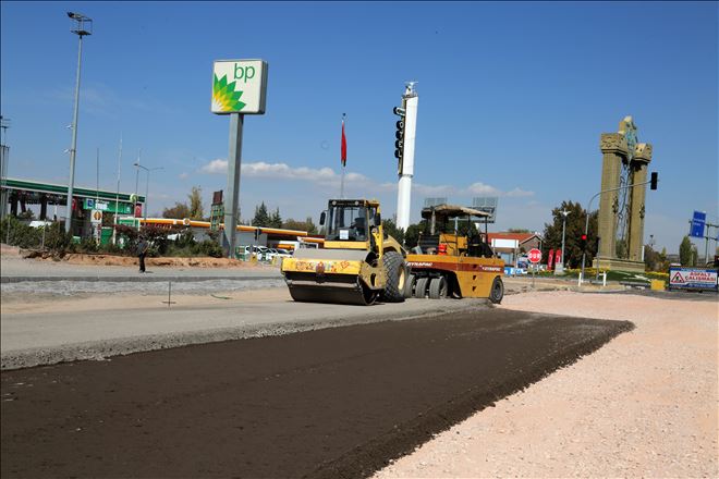 E-90´dan Yeni Hastaneye Uzanan Bağlantı Yolunda Çalışma Sürüyor  