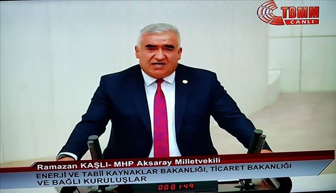 Milletvekili Ramazan Kaşlı Meclis´de MHP Gurubu Adına Konuştu