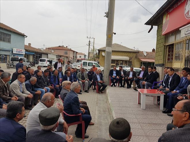 Ak Heyet İlçelerin Ardından, Belde Ziyaretlerine Başladı