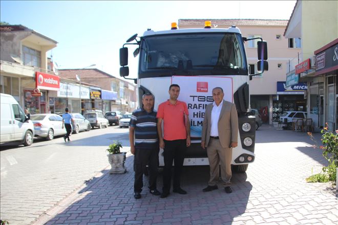 Aksaray´ın Ortaköy Belediyesine Yeni Vidanjör Hibe Edildi