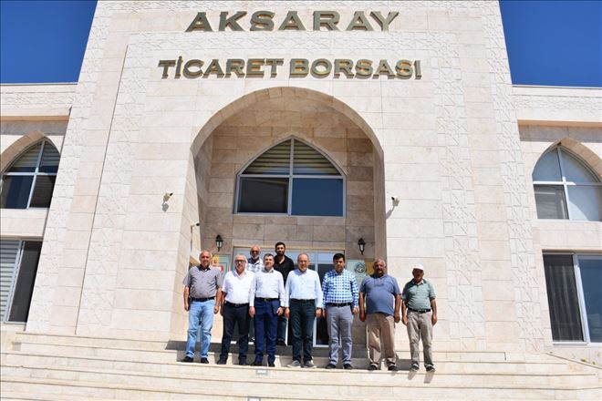 Başkan Altınsoy, Tarım Ve Ticaret Merkezini Ziyaret Etti