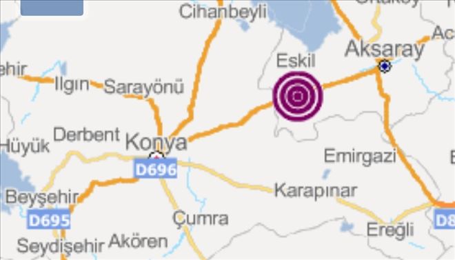 Eskil de deprem; 3.1 şiddetinde