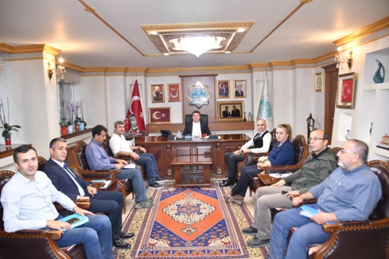 DSİ İçme Suyu Daire Başkanı Köseoğlu’ ndan Başkan Dinçer’e Ziyaret 