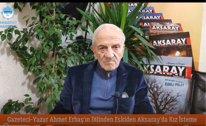 Ahmet Erbaş Konuştu; Eskiden Aksaray