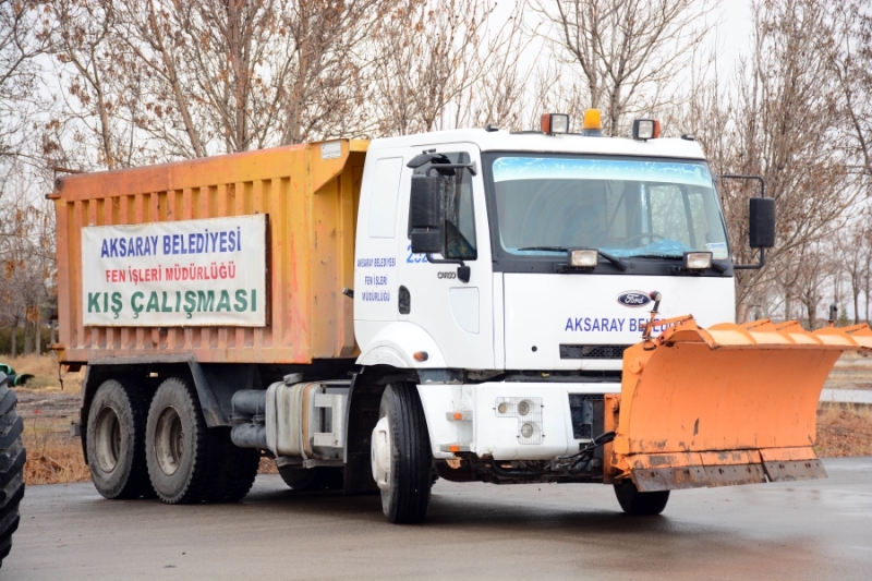 Aksaray Belediyesi Kış Çalışmalarına Hazır