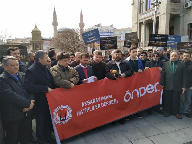Aksaray Önder Derneğinden 28 Şubatçılarına Sert Tepki 
