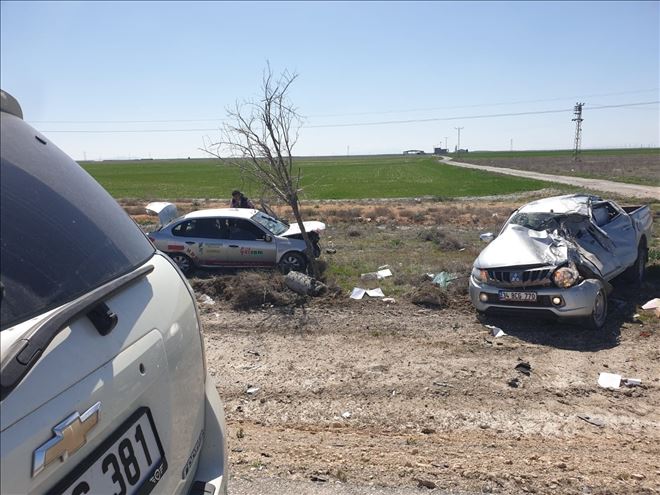 Konya Aksaray kara Yolunda Kaza 1 Kişi Öldü 5 kişi yaralandı