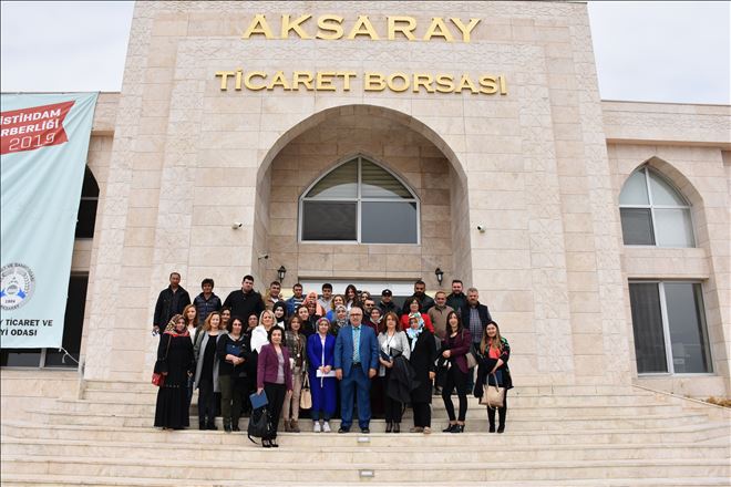 Kadın Girişimciler ´in Borsa Ziyaretlerinde Aksaray Konuşuldu