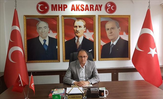 MHP Aksaray İl Başkanı Av. Mustafa Çölkesen´in 19 Mayıs Atatürk´ü Anma Gençlik ve Spor Bayramı kutlama mesajı