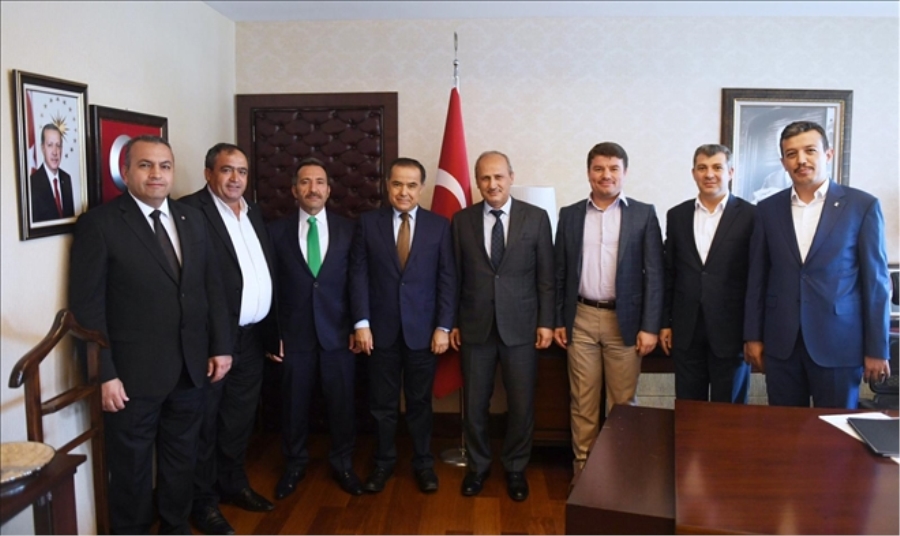 Hep Birlikte Ankarada Bakanı Ziyaret Ettiler