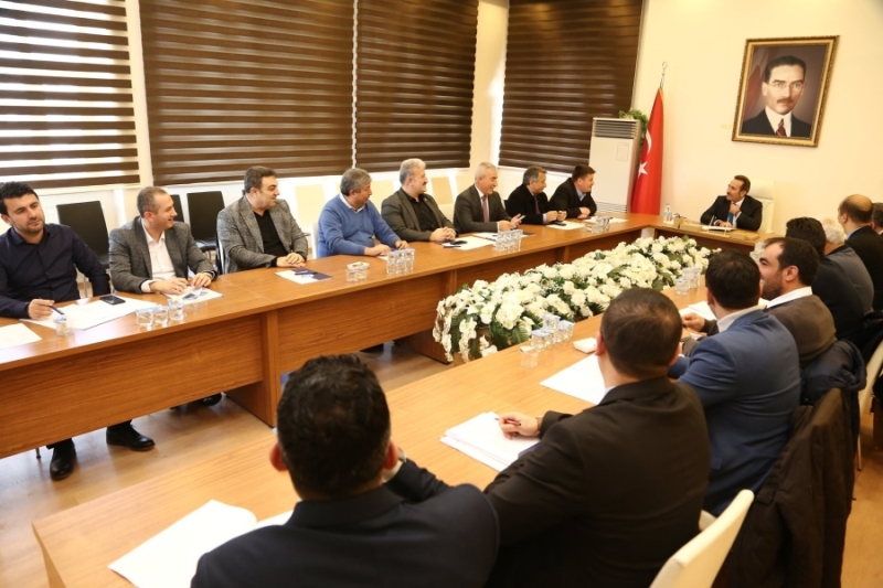 Vali Ali Mantı Başkanlığında OSB Müteşebbis Heyet Toplantısı Yapıldı