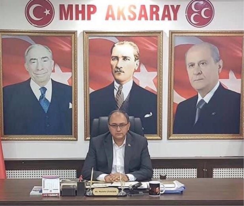 MHP İl Başkanı Av. Mustafa Çölkesen Türkiye Tek Yürek Olmuştur Dedi