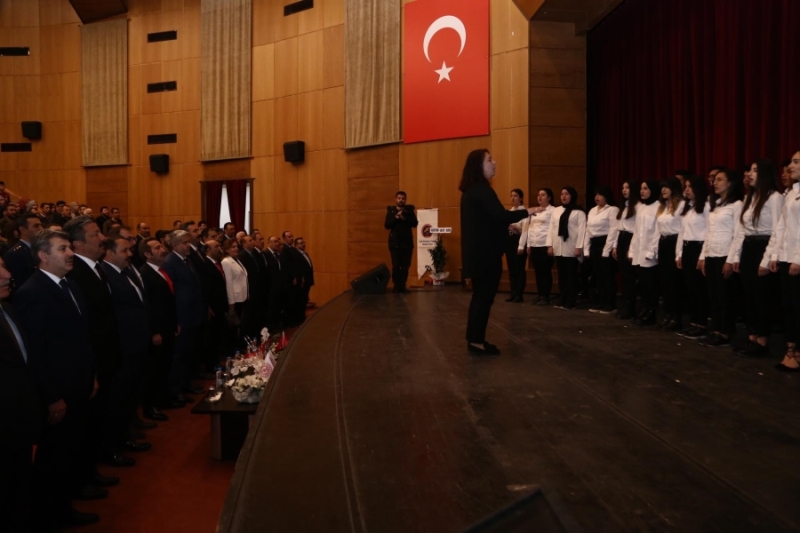 İstiklal Marşının Kabulünün 99. Yıldönümü ve Mehmet Akif Ersoy’u Anma Programı düzenlendi