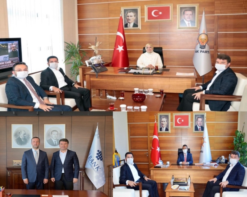 Başkan Dinçer Ankara’da Bazı Temas ve Ziyaretlerde Bulundu.