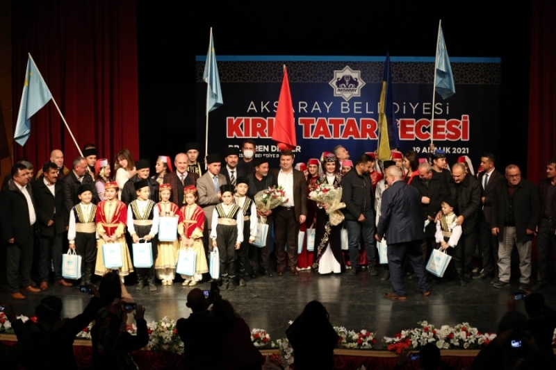 Kırım Tatar Gecesinde Coşkulu Anlar Yaşandı