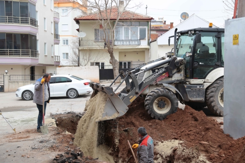 Aksaray Belediyesi Tarafından Tam Kapanma Süreci  Alt Yapı İçin Avantaja Dönüştürüldü 