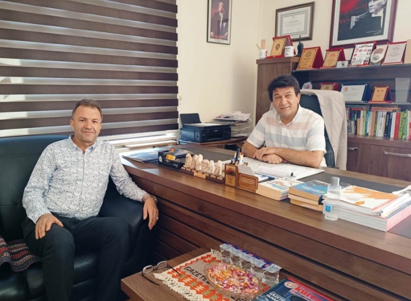Yeni Sendika Başkanı Şahin Meral’den OAGCB Celil Acar’a Ziyaret