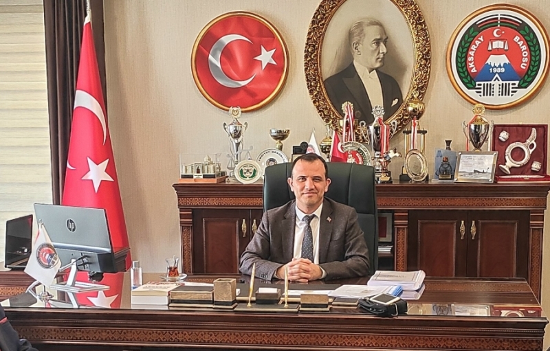 Aksaray BARO Başkanı Av. Ferit Köse 10 Kasım Atatürk
